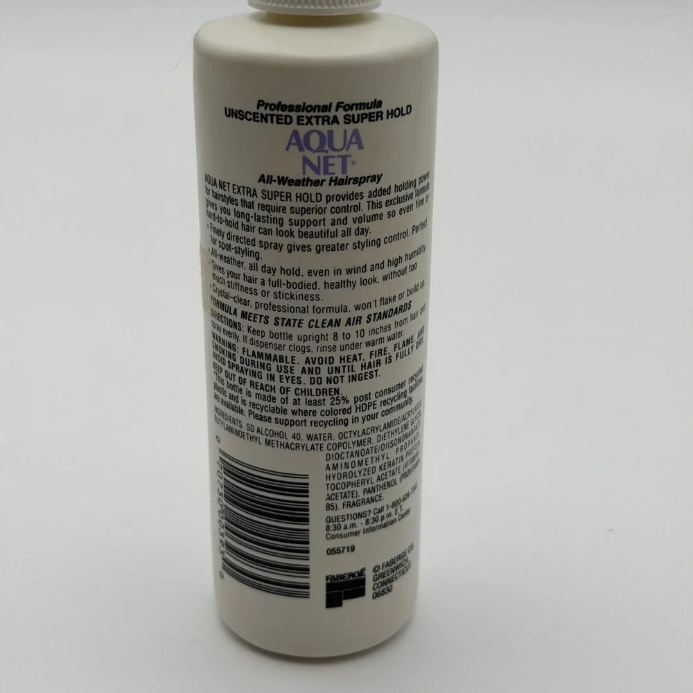 Aqua Net brand aqua